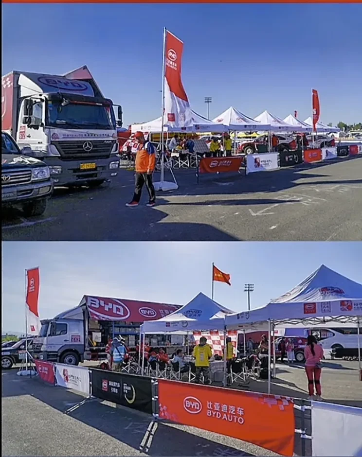 场面火爆！赛车观众席沸腾不已